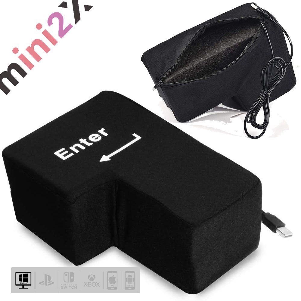 (未使用･未開封品)　1stモール  巨大 エンターキー Enter パソコン PC BIG 約1700倍 USB おもしろグッズ クッション 景品 贈り物 ST-KYOENTER df5ndr3 Amazon | 1stモール 【 ここぞという時に 】 巨大 エンターキー