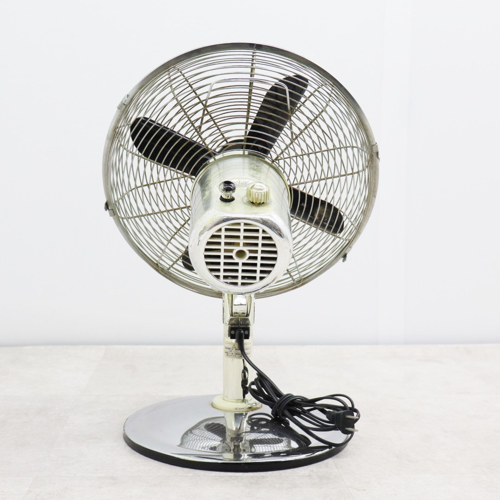▽中古 ｜卓上 メタル扇風機｜ドウシシャ FIM-353 コンパクト