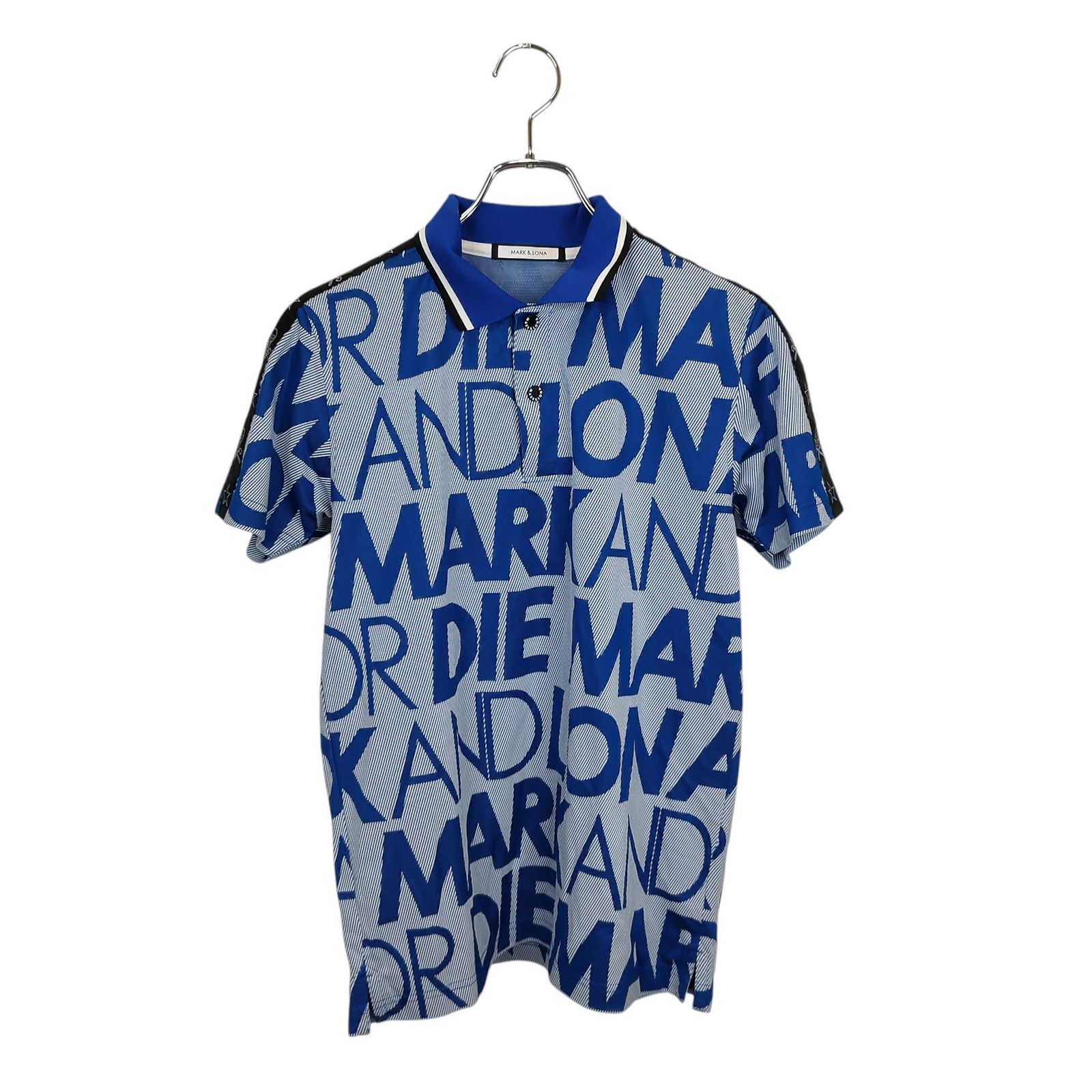 MARK＆LONA マークアンドロナ ゴルフ 20SS 総柄 半袖 ポロシャツ