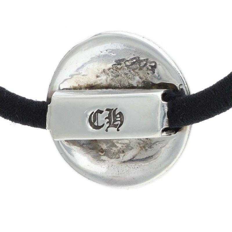 HAIRBAND|クロスボールボタンヘアゴム オールドシルバーコンチョ