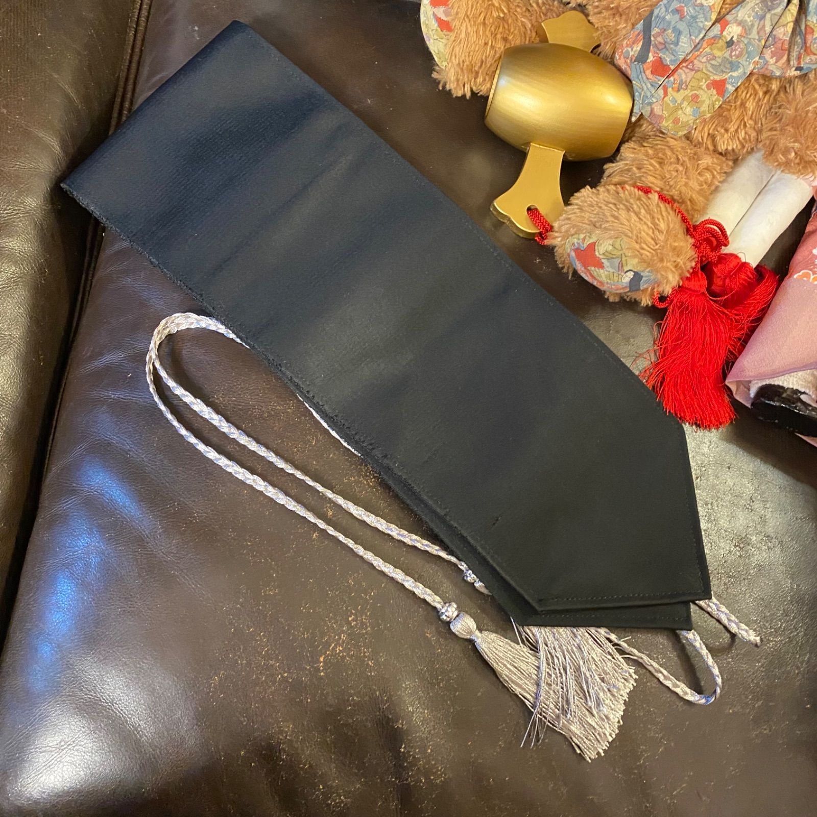 墨黒×モノトーン縦縞 KD-68