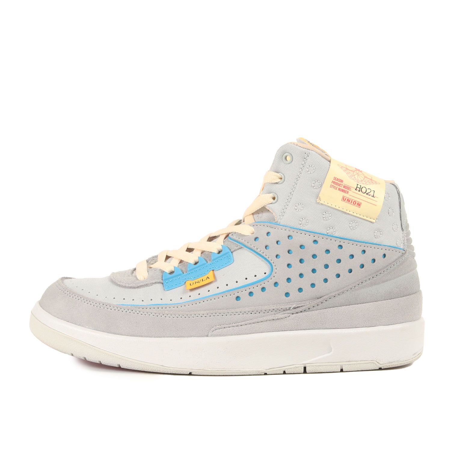 NIKE ナイキ サイズ 26.5cm | UNION AIR JORDAN 2 RETRO SP GREY FOG DN3802-001 | ユニオン エアジョーダン2 レトロ | グレーフォグ サイレンレッド | US8.5 | コラボ 別注