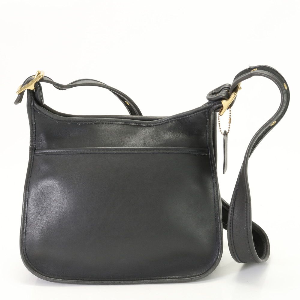 OLD COACH コーチ ショルダーバッグ 9966 ブラック チャーム欠品 美品