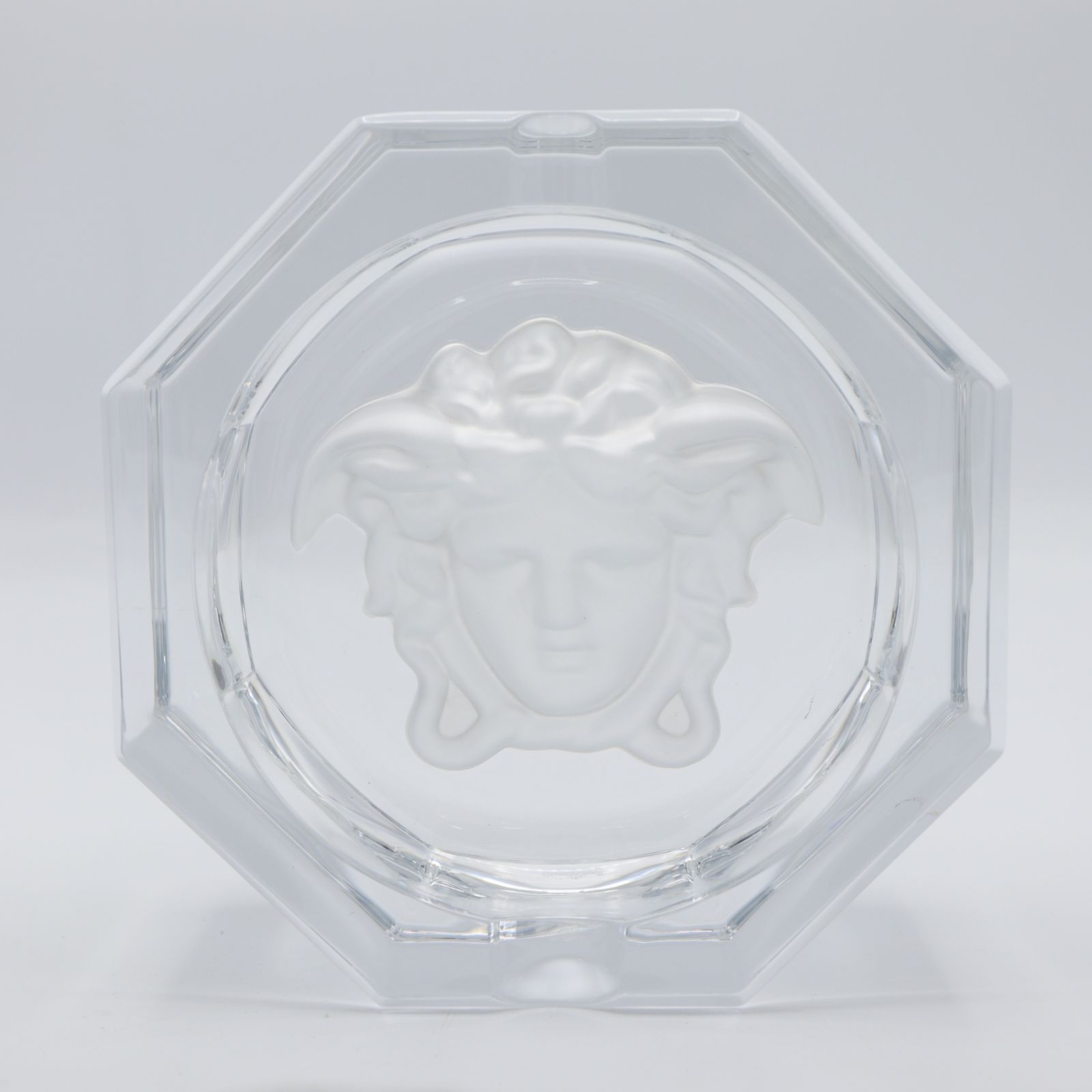 しあんさん専用ヴェルサーチ ローゼンタール 灰皿 メデューサ クリスタルガラス VERSACE ベルサーチ ローゼンタール メデューサ アッシュトレイ