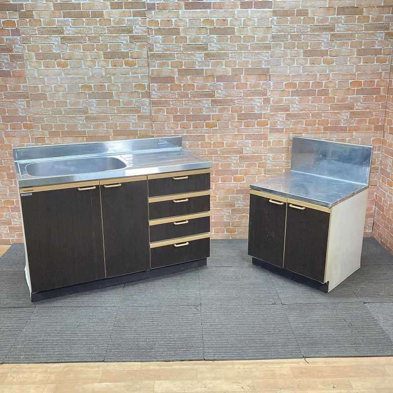 品 タカラスタンダード ボックスキッチン 調理台 コンロ台 システムキッチン 幅180cm 1800mm ガス台 流し台 BOXキッチン 40H