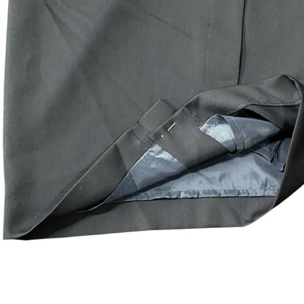 ◆ アンタイトル UNTITLED ナロースカート 膝丈 ラップデザイン 毛混 0 S 7号 レディース S5V385 SIROKUMA-CORPORATION_COM