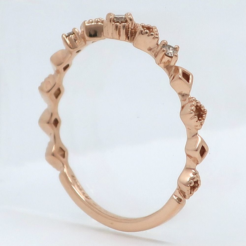 canal4℃】カナルヨンドシー K10イエローゴールド×ダイヤモンド 11号