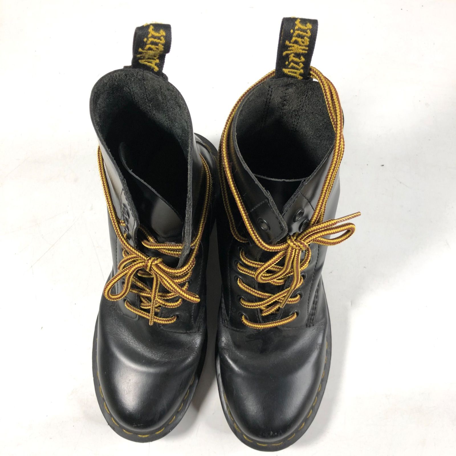 A 0916-13-8 Dr.Martens ドクターマーチン レースアップ 紐靴 靴 ブラック ブーツ 黒