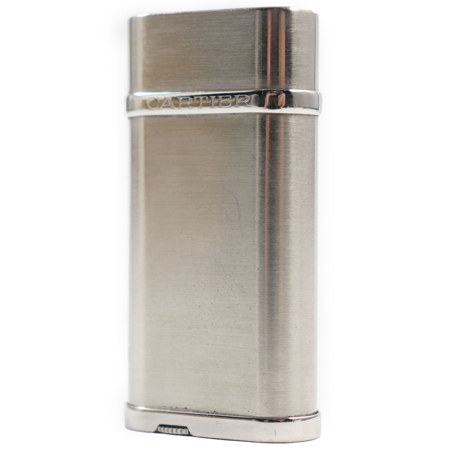 カルティエ Cartier ライター ゴドロン スクエアライター シルバー