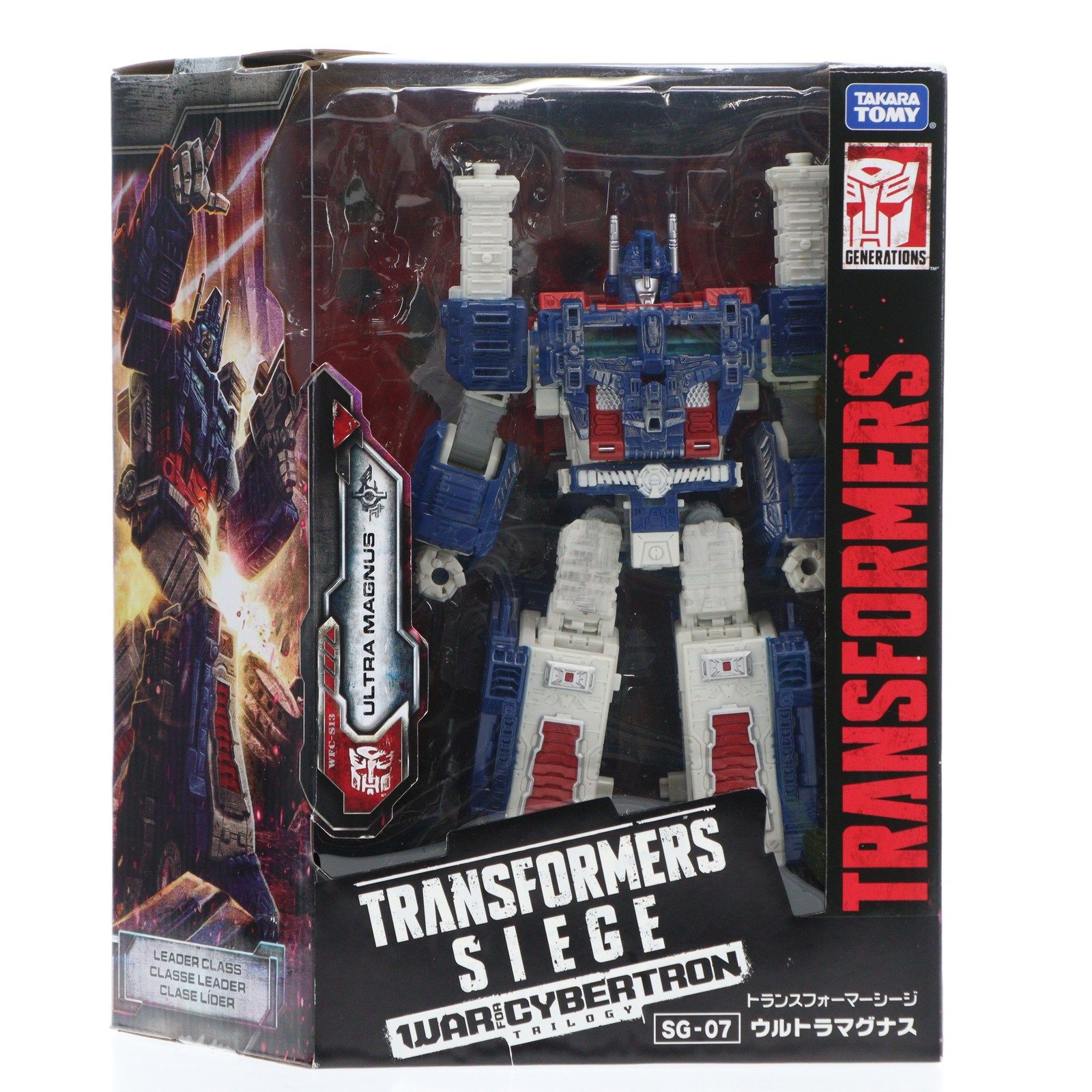 GENERATIONS - トランスフォーマー ウォーフォーサイバトロン/シージ SG-07 ウルトラマグナス TFジェネレーションズ リーダークラス 完成トイ タカラトミー レビュー：TFシージ SG-07 ウルトラマグナス | 超偏見超変形