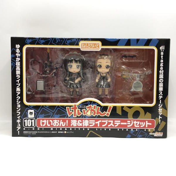 未開封　【ねんどろいど】けいおん！（K-ON!） ６体＋ライブステージセット２種 ねんどろいど けいおん！唯＆紬 ライブステージセット
