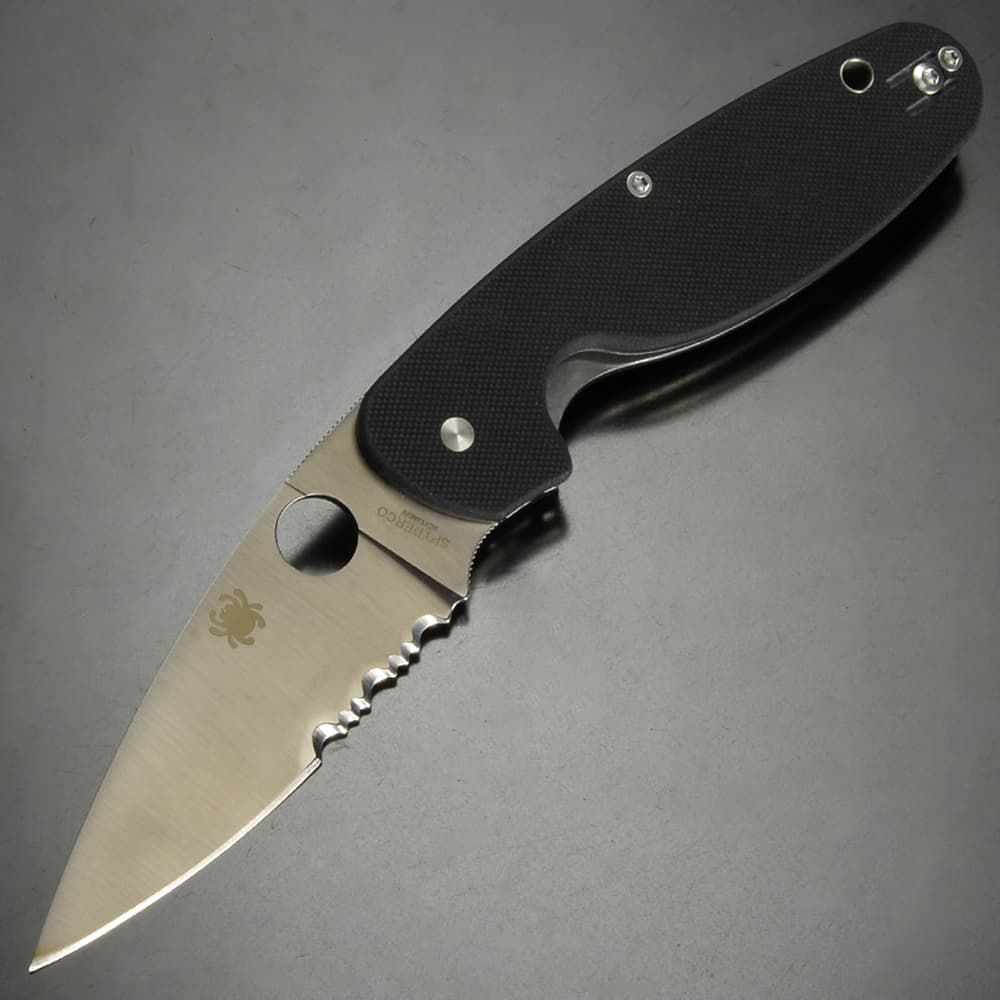 Spyderco 折りたたみナイフ EMPHASIS エンファシス 半波刃 ライナーロック C245GPS[bsc245gpsr] Spyderco 折りたたみナイフ EMPHASIS エンファシス 半波刃 ライナー