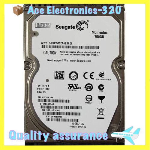 Seagate ST9750420AS 750GB 7200RPM 16MB SATA 2.5