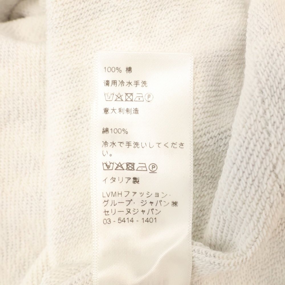 CELINE (セリーヌ) レオパードロゴプリントスウェットプルオーバー