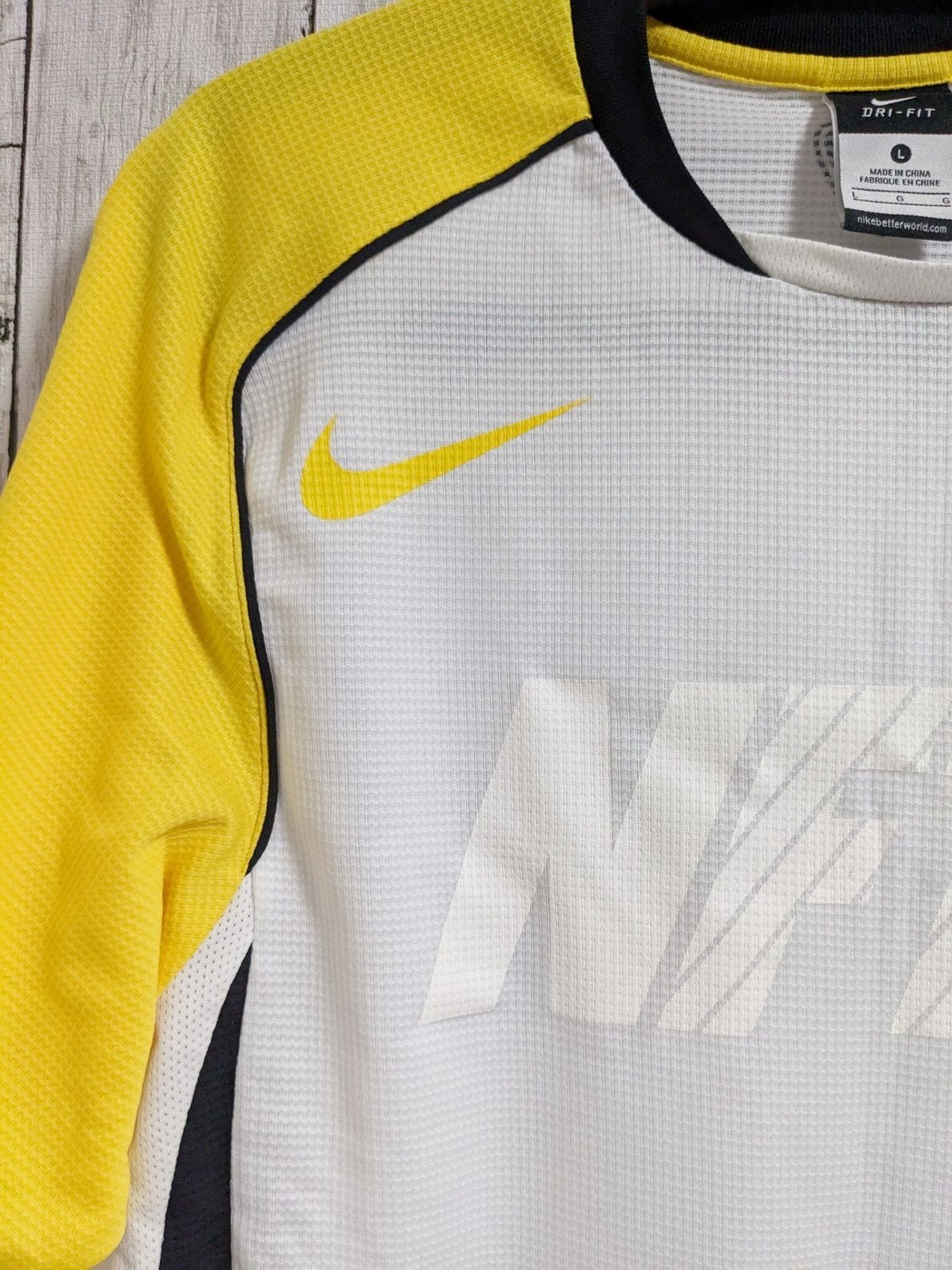 NIKE football プラクティスシャツ ユニフォーム　NFTB L