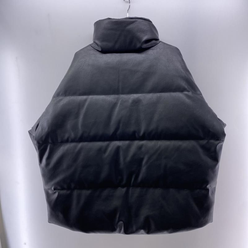 NOISE MAKER フェイクレザーダウン 中古】NOISEMAKER フェイクレザーダウン ブラック size 1 ノイズ
