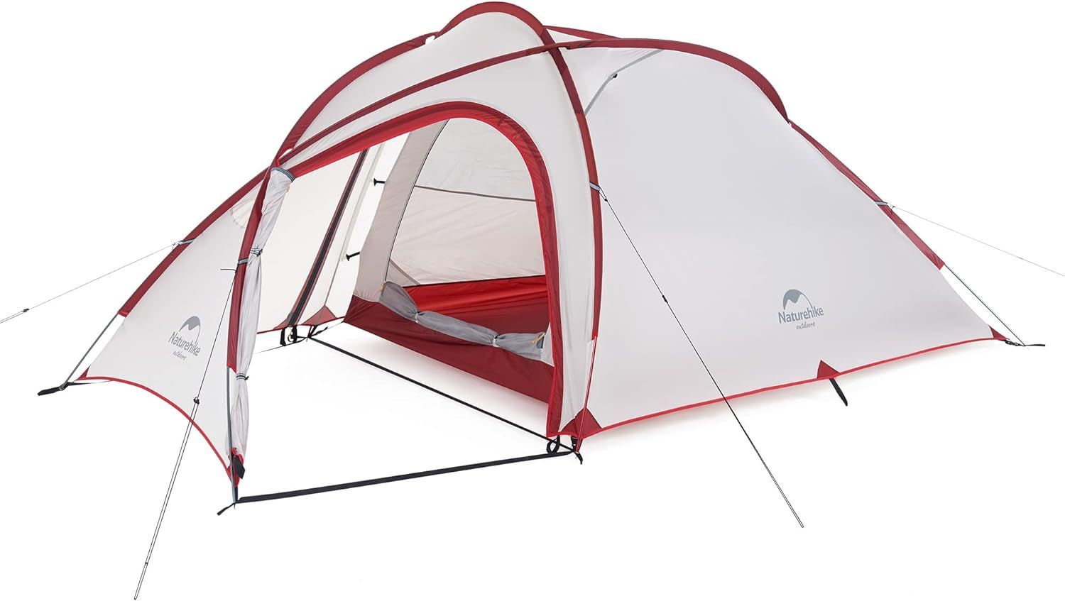 Naturehike公式ショップ テント自立式 2-3人用 広い前室 軽量 耐水圧3000mm 専用グランドシート付き ダブルウォール 20Dシルナイロン ソロキャンプ 登山 設営簡単 収納袋付き 防水 防風 コンパクト