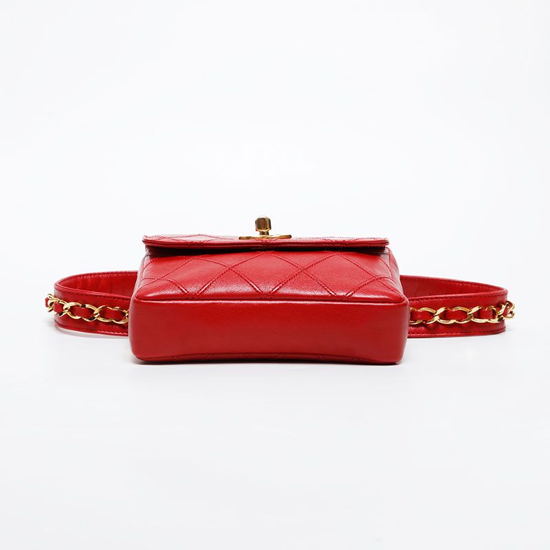 【超極美品】シャネル マトラッセ ビコローレ ラムスキン ウエストバッグ CHANEL シャネル ウエストバッグ ベルト ラムスキン ビコローレ