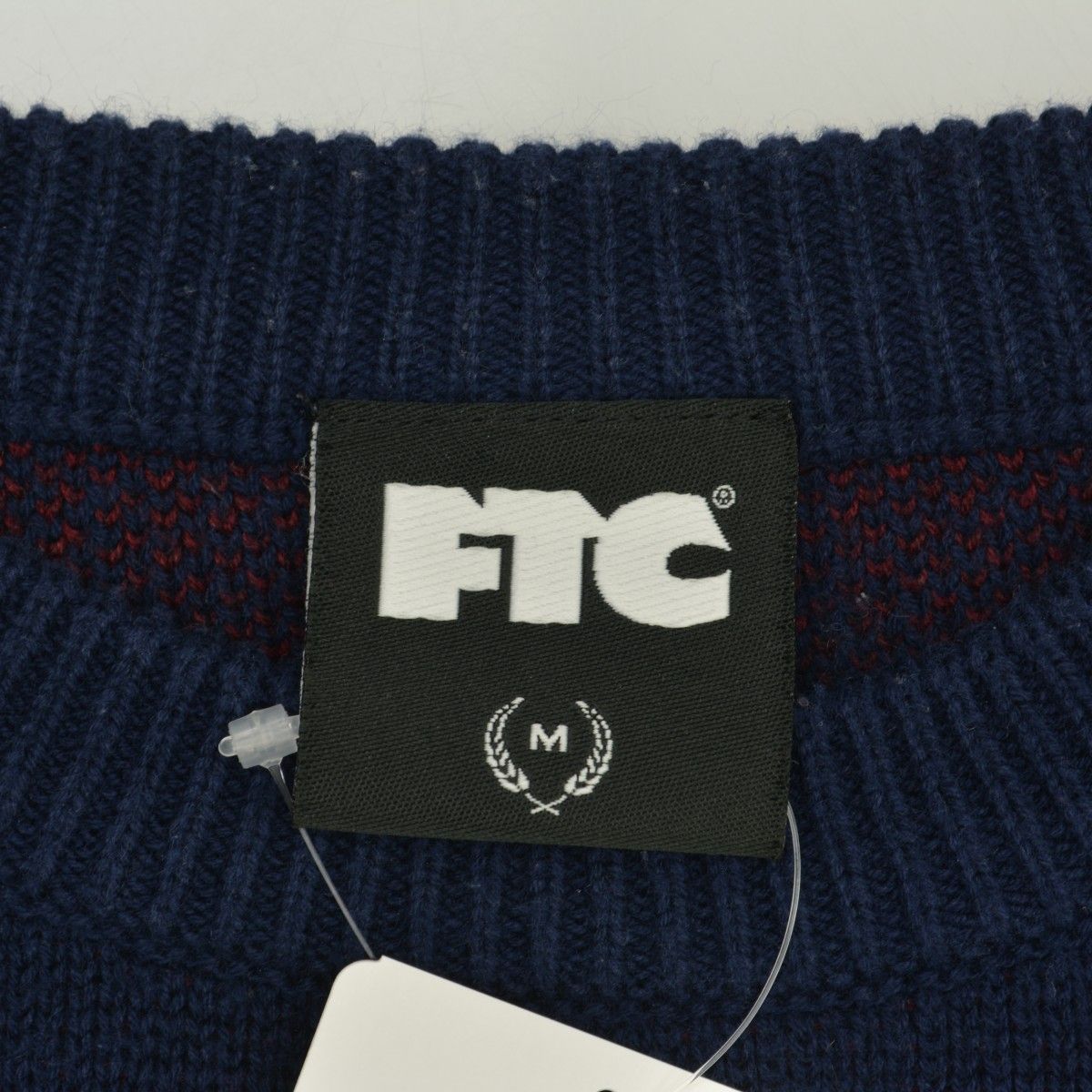 FTC】FTC015AWSW07 JACQUARD CREWNECK SWEATER長袖ニットセーター 