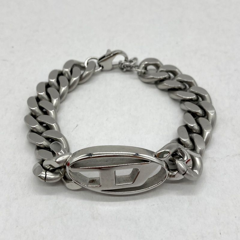 DIESEL ディーゼル ブレスレット DX1432 00DJW ロゴチェーン