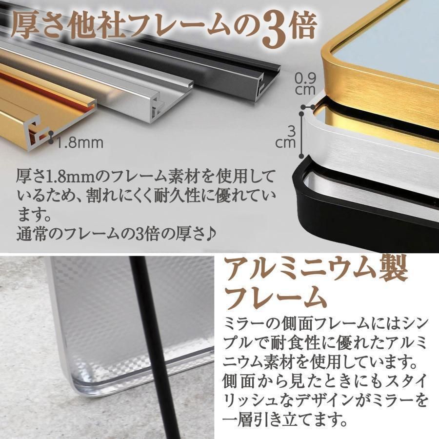 スタンドミラー 鏡 全身 鏡 壁掛け 姿見鏡B975全身鏡 アーチ形