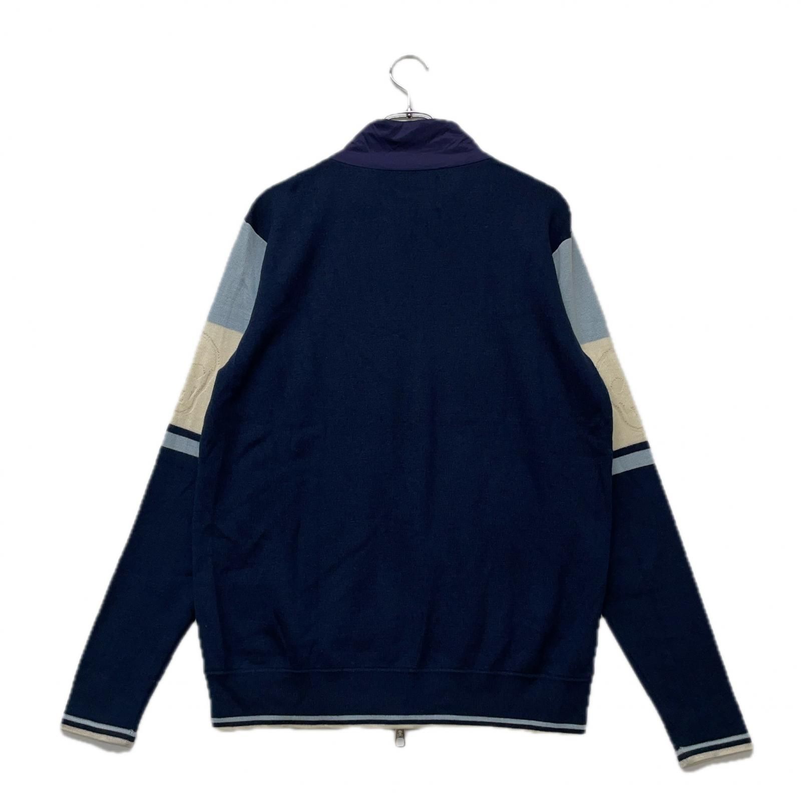 MARK&amp;LONA - coco 中古 マークアンドロナ MARK&amp;LONA メンズ ブルゾン 48(L) 紺×赤 ネイビー 長袖ダブルジップ 裏フリース  中綿入り MARK&LONA - coco 中古 マークアンドロナ MARK&LONA メンズ