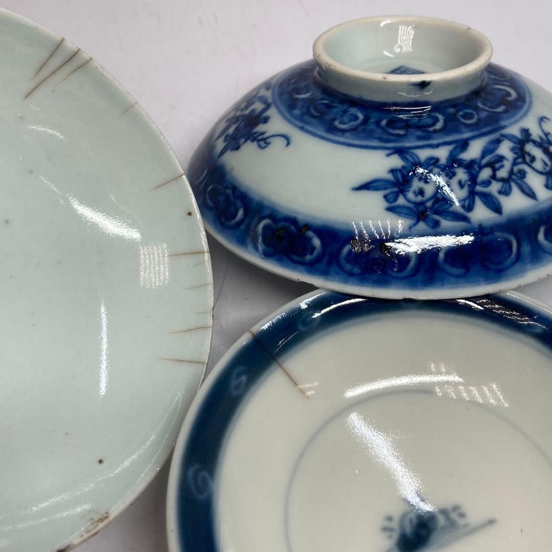 ・中国清朝期　古染付　新渡　青花盃　東H5-0822①タトチ 中国清朝期 古染付 新渡 青花盃 東H5-0822①タトチ - メルカリ