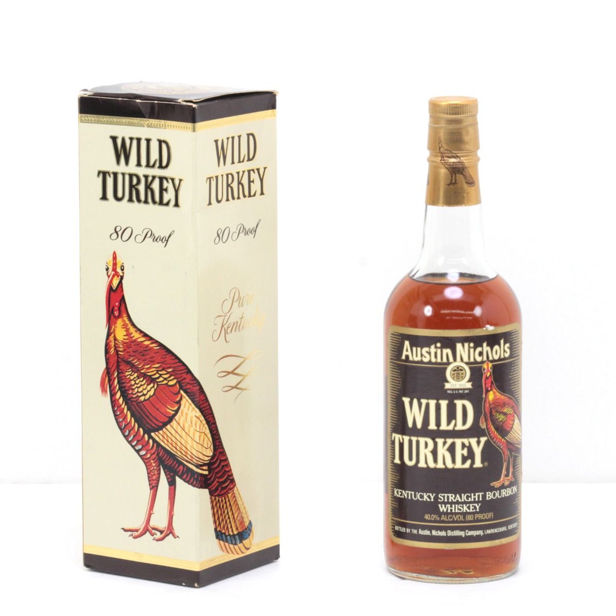 ケンタッキー　ストレート　バーボンウイスキー【未開栓】 WILD TURKEY ワイルドターキー ケンタッキー ストレート