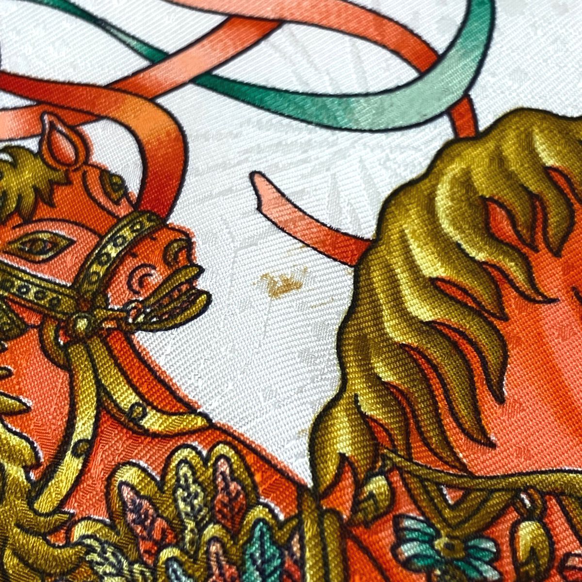 エルメス HERMES カレ 90 LUNA PARK 遊園地 馬 回転木馬