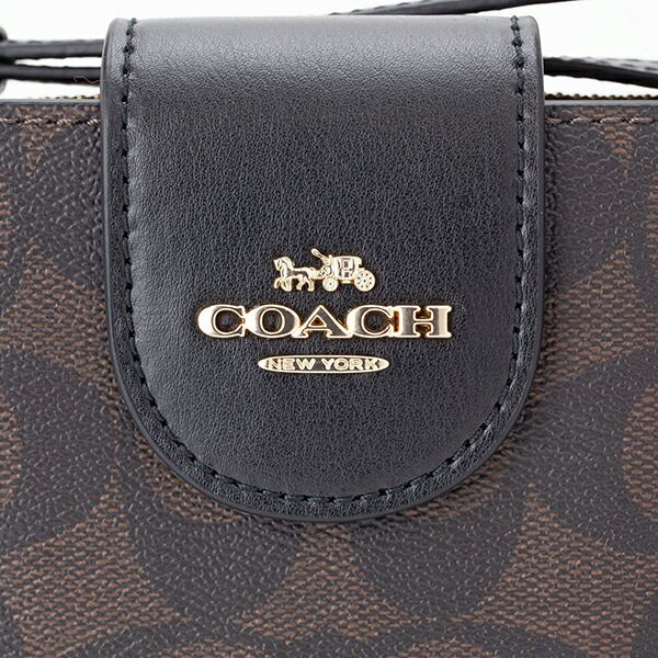 新品 コーチ COACH 長財布 テック ウォレット ブラウン 茶 - メルカリ 