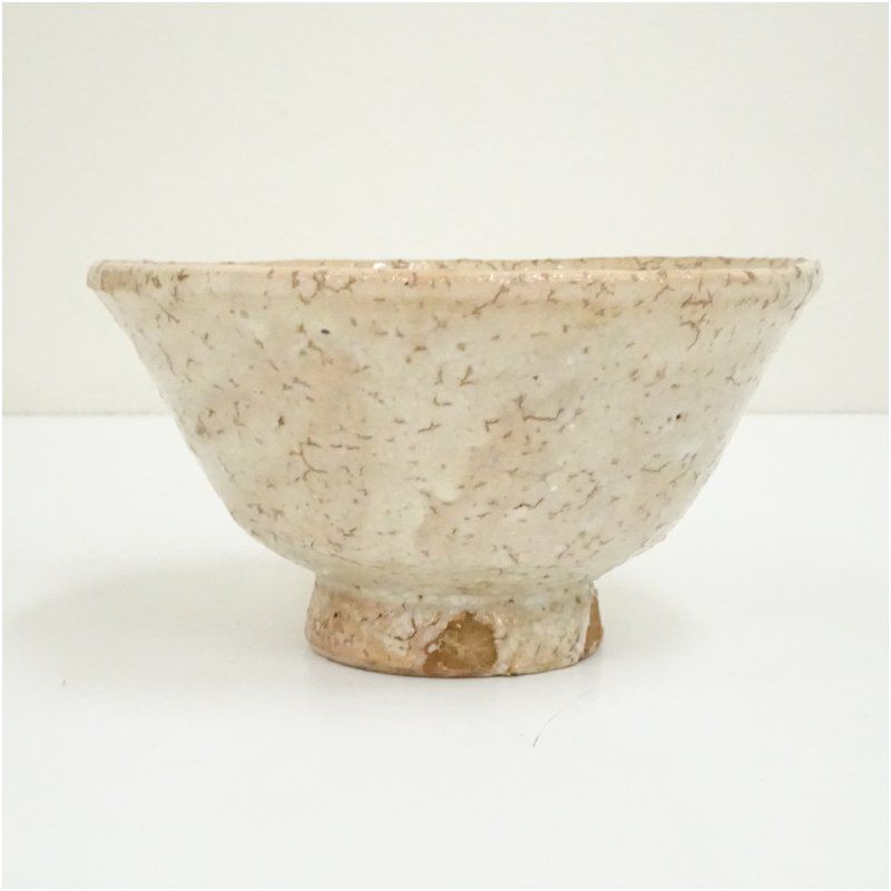 萩焼 十一世 坂高麗左衛門造 茶碗 共箱 茶道 抹茶 おしゃれ 抹茶茶碗 抹茶碗 和食器 レトロ 茶器 骨董 茶わん 茶会 茶の湯