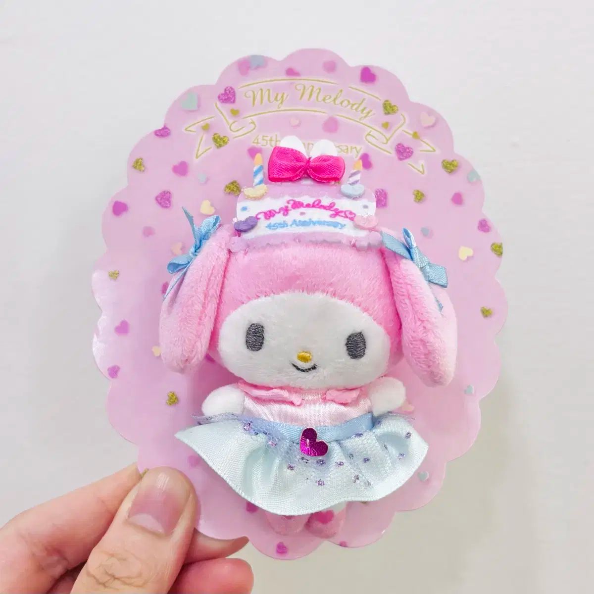 マイメロディ 45周年限定 マスコットぬいぐるみ ブローチ 全5