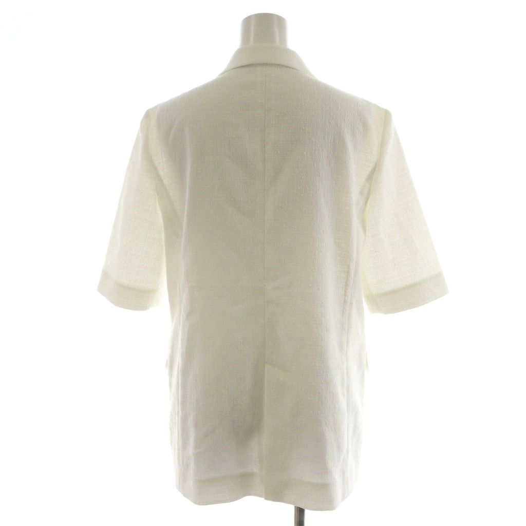 アナイ ANAYI 24SS ブッチャーハーフスリーブジャケット ダブル