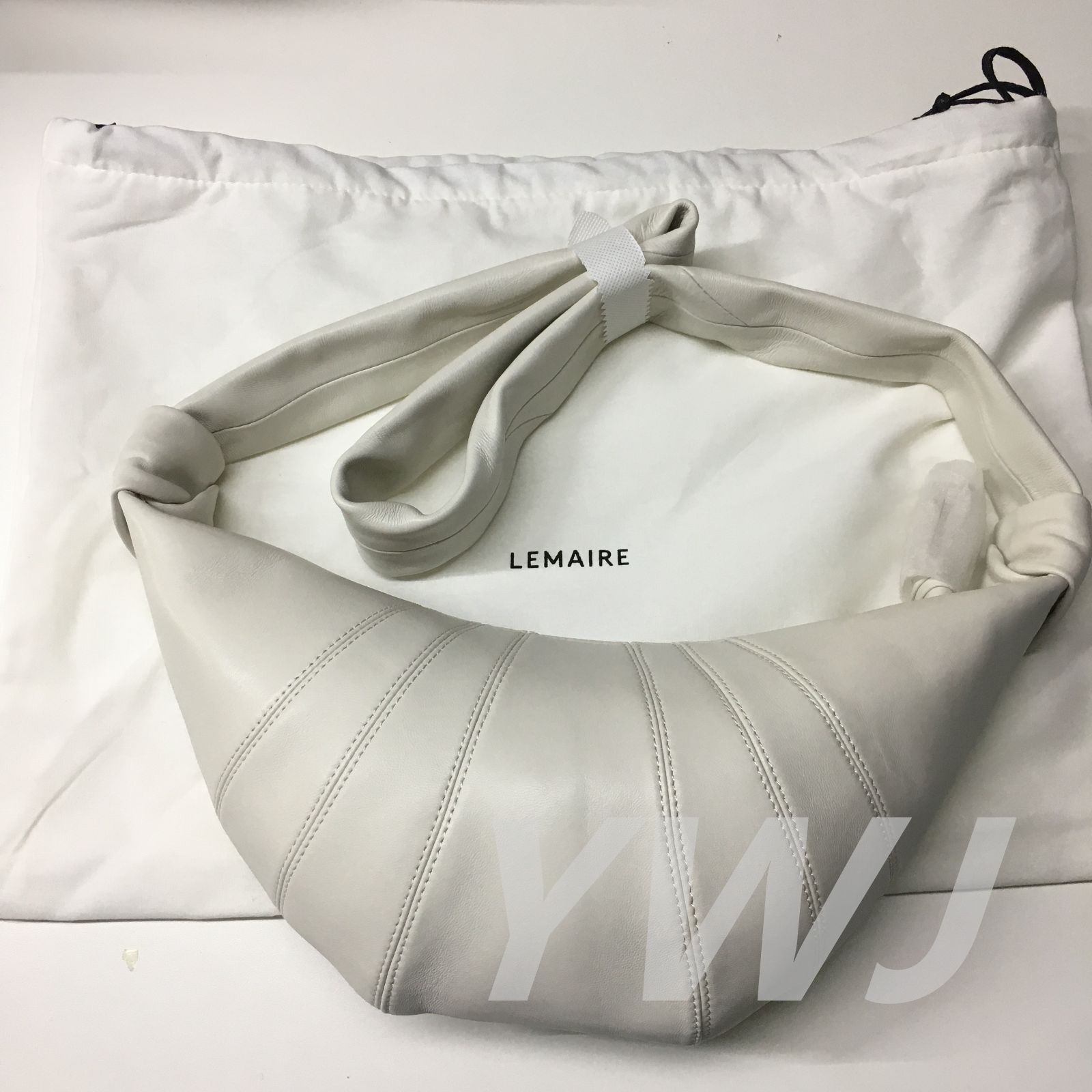 新品★  Lemaire small croissant bag ホワイト