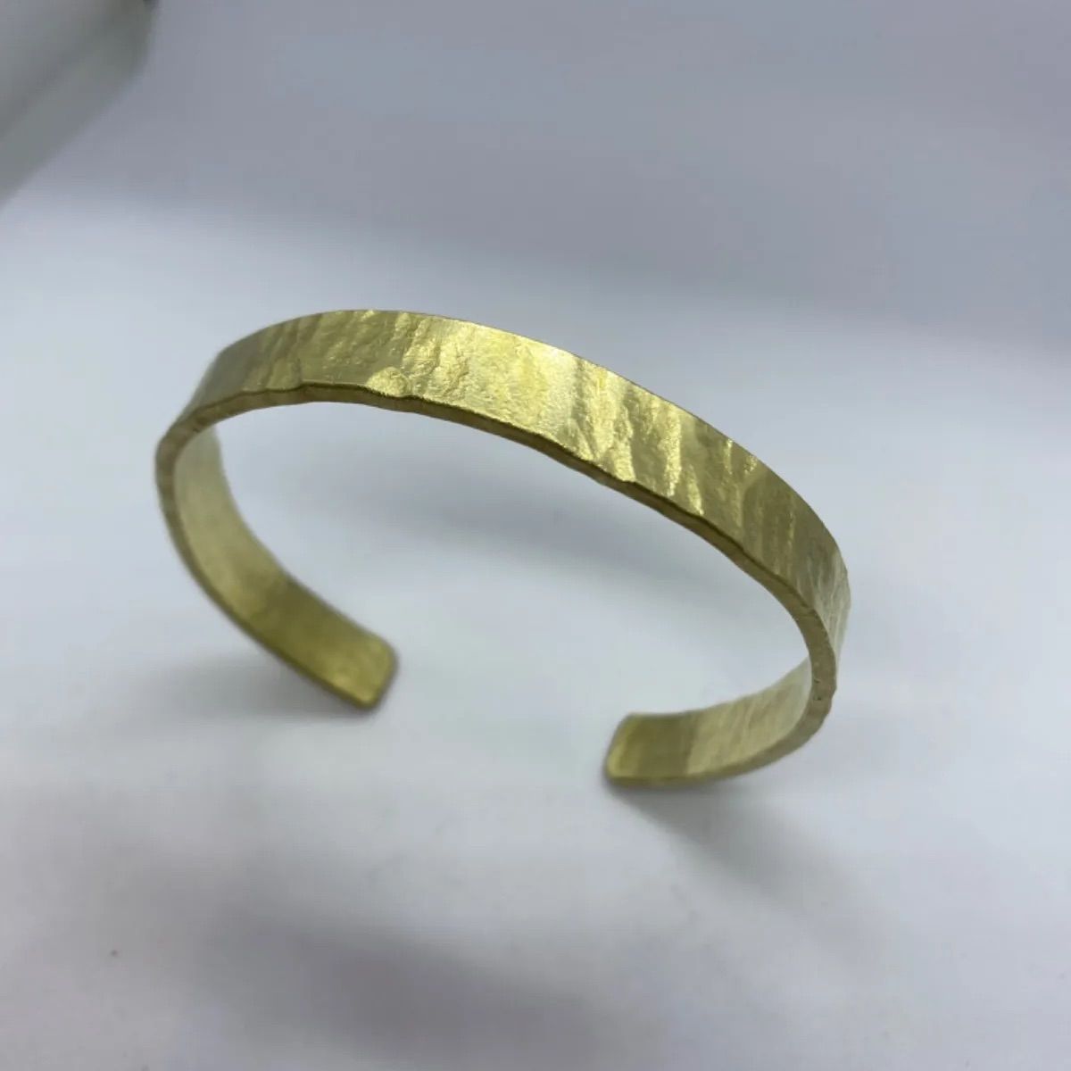 真鍮バングル 平線（ウチ）【丸バングル アクセサリー バングル 