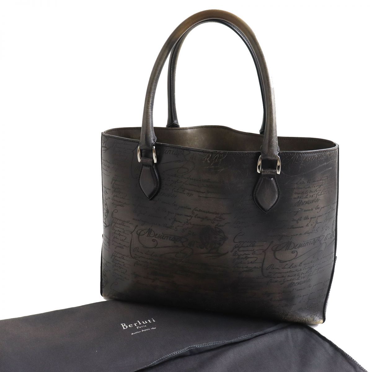良品△2019年 Berluti ベルルッティ トゥジュール カリグラフィ