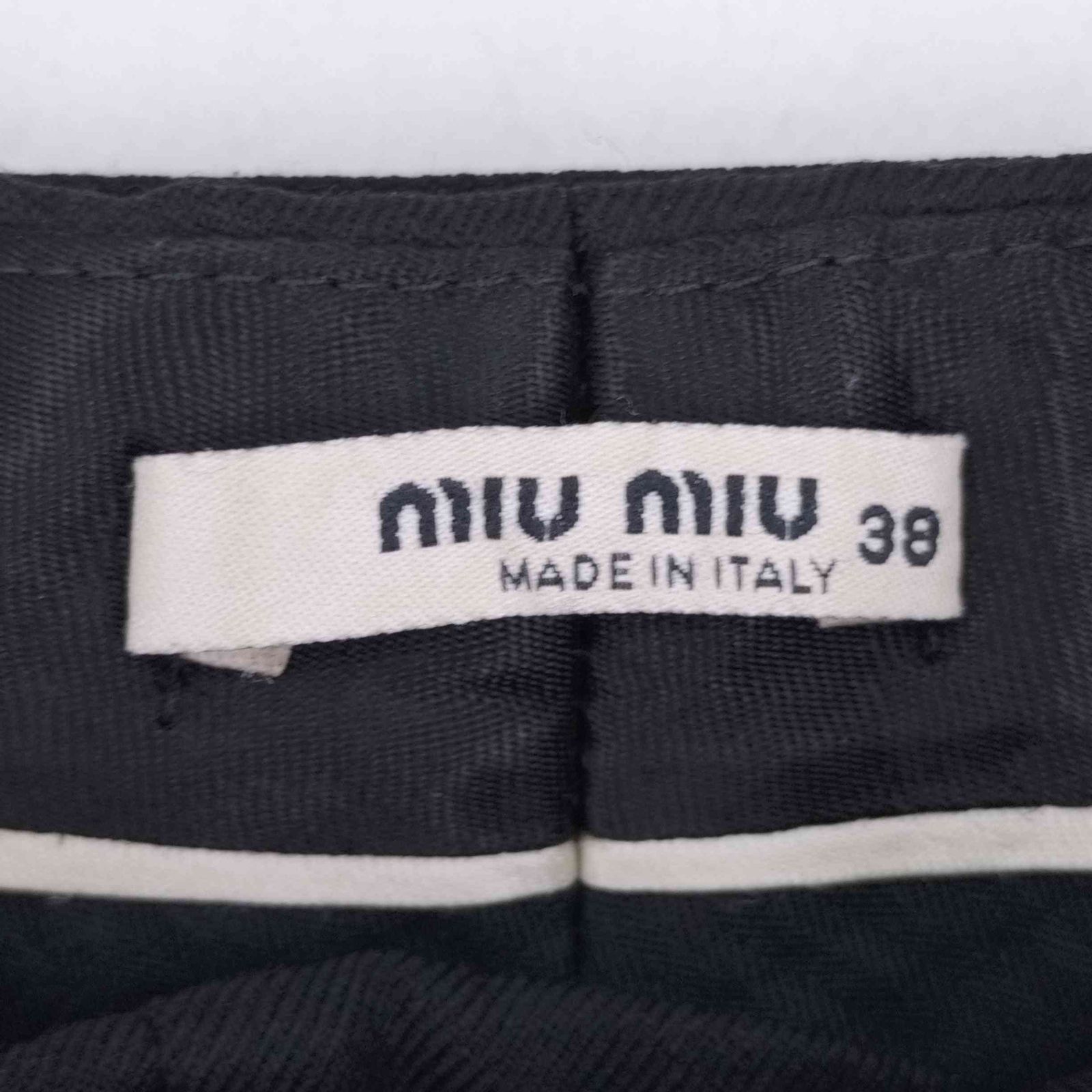 miu miu スラックス テーパードパンツ 2436467497.jpg?1732269635