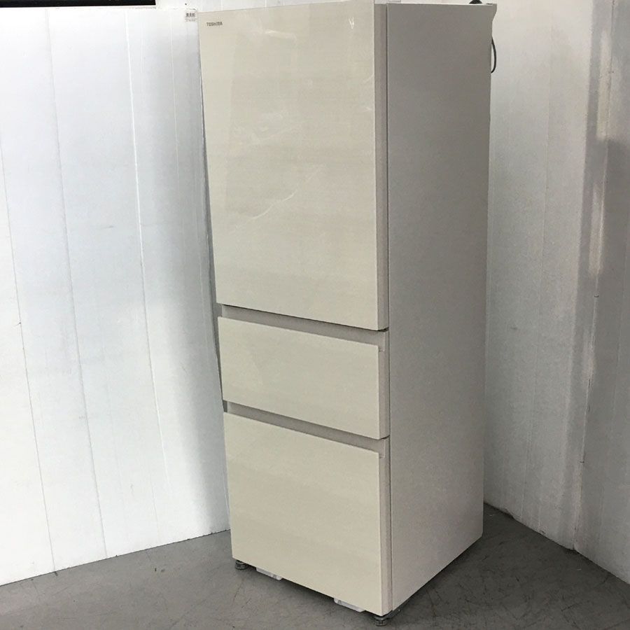 地域限定重量商品 東芝 TOSHIBA 冷蔵庫 グレインアイボリー GR-U36SVL