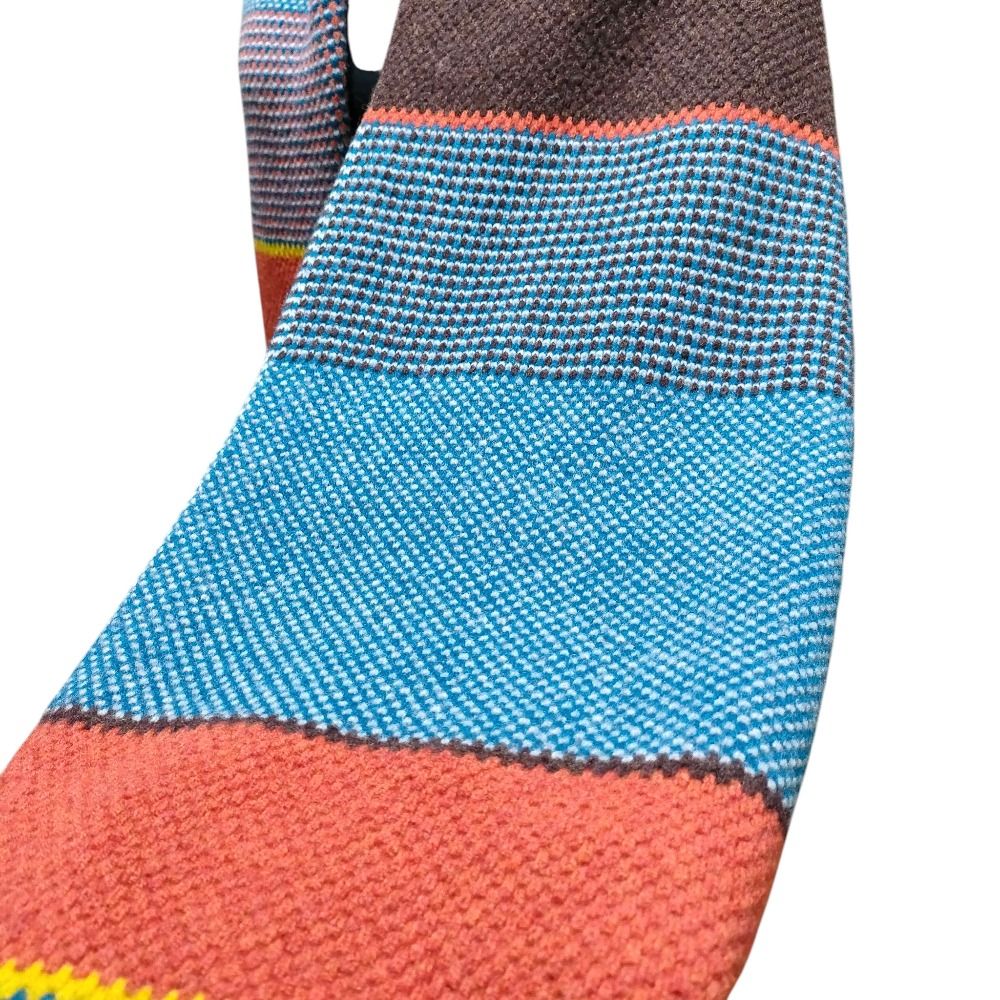 美品 mina perhonen ミナペルホネン ヒカルノグチ ボーダー柄 ロング