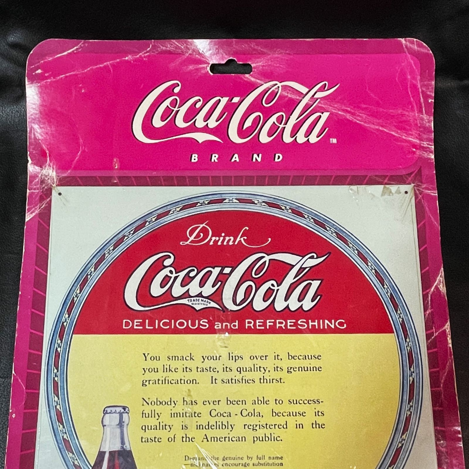 コカコーラ Coca-Cola Coke BRAND ブリキ 看板 壁掛け アメリカン