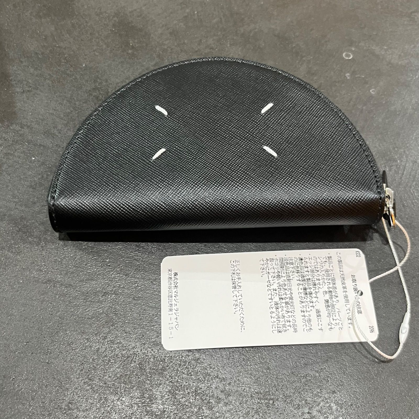参考上代62700円 未使用品 Maison Margiela MICRO HALFMOON POUCH 半月