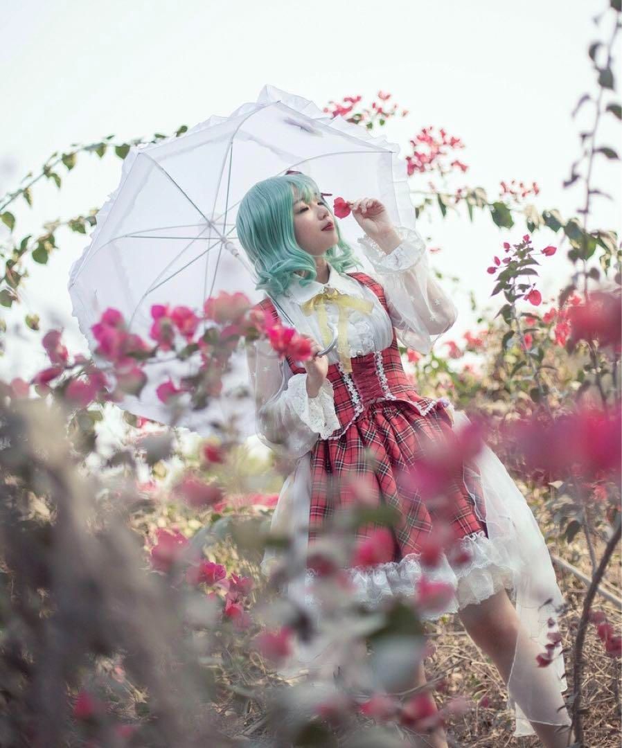東方Project 東方プロジェクト 風見 幽香 コスプレ衣装 ウィッグ追加可