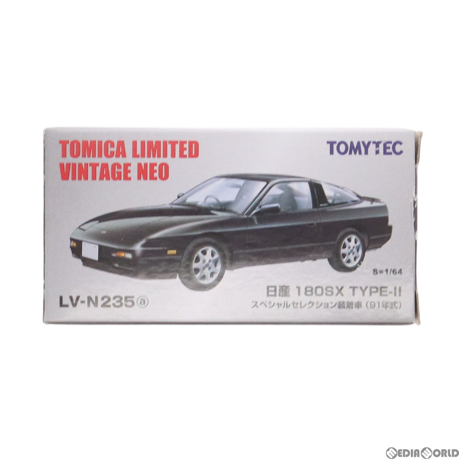 トミカリミテッドヴィンテージ NEO LV-N235a 日産180SX TYPE-II(黒) 1/64 完成品 ミニカー(315049) TOMYTEC(トミーテック)