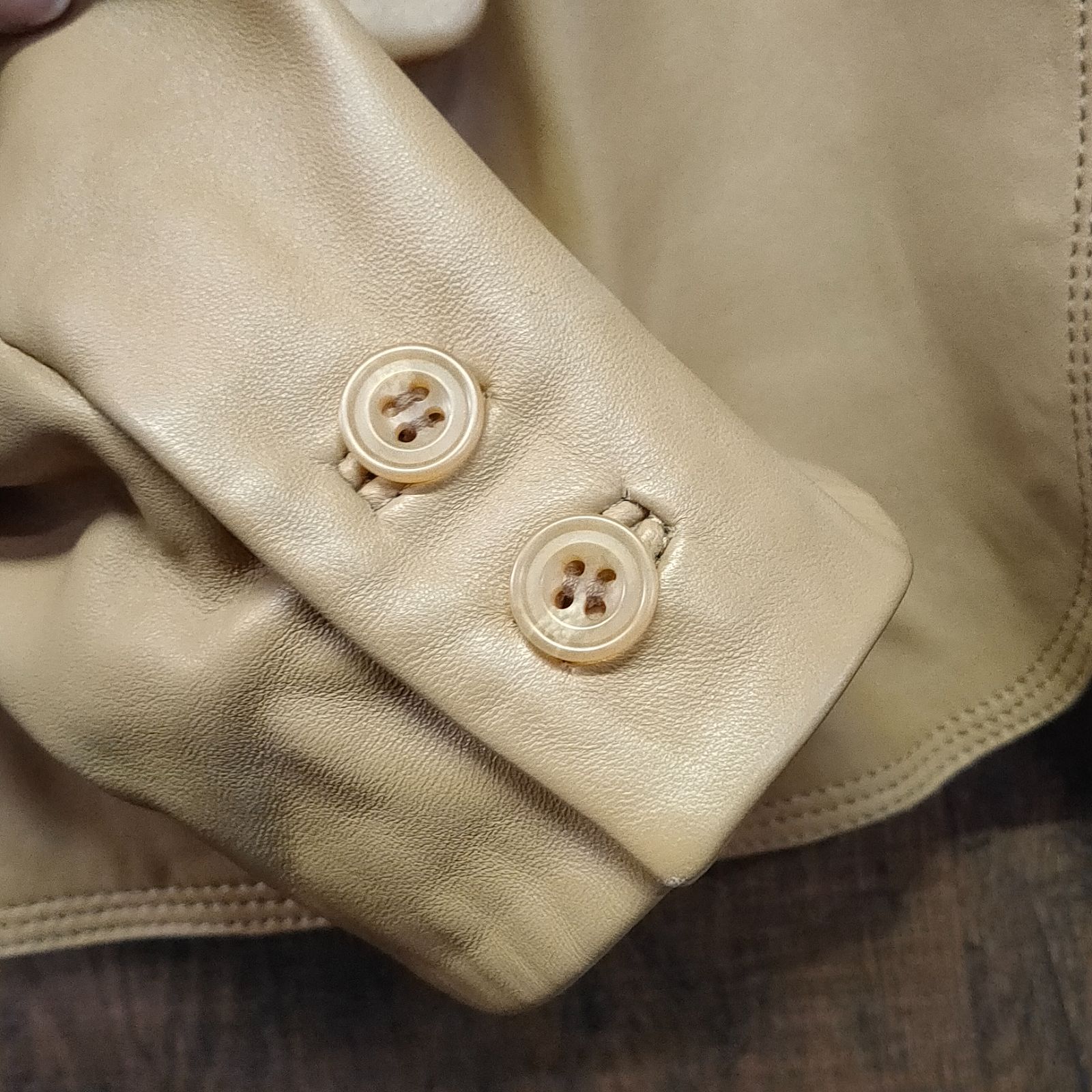 M940◆BALMAIN レザージャケット 羊革 サイズ不明 レディース◆ WWW_MORNINGWALKER_COM