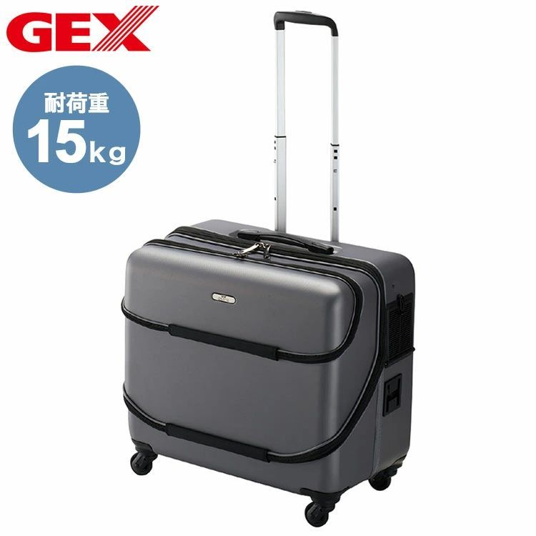 数量 ジェックス OSOTOキャリー ローラー2L グレー キャリー 大型 耐荷重約15kg ペットキャリー ペット用キャリー 軽量 通院 お出かけ お散歩 旅行 犬用 小型犬 猫用 GEX
