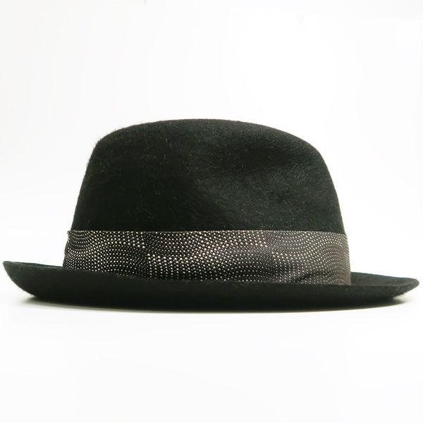 美品】ボルサリーノBorsalino 兎毛 フェルトハット