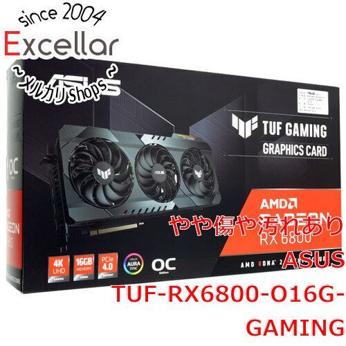 bn:10] ASUS製グラボ TUF-RX6800-O16G-GAMING PCIExp 16GB 元箱あり ...