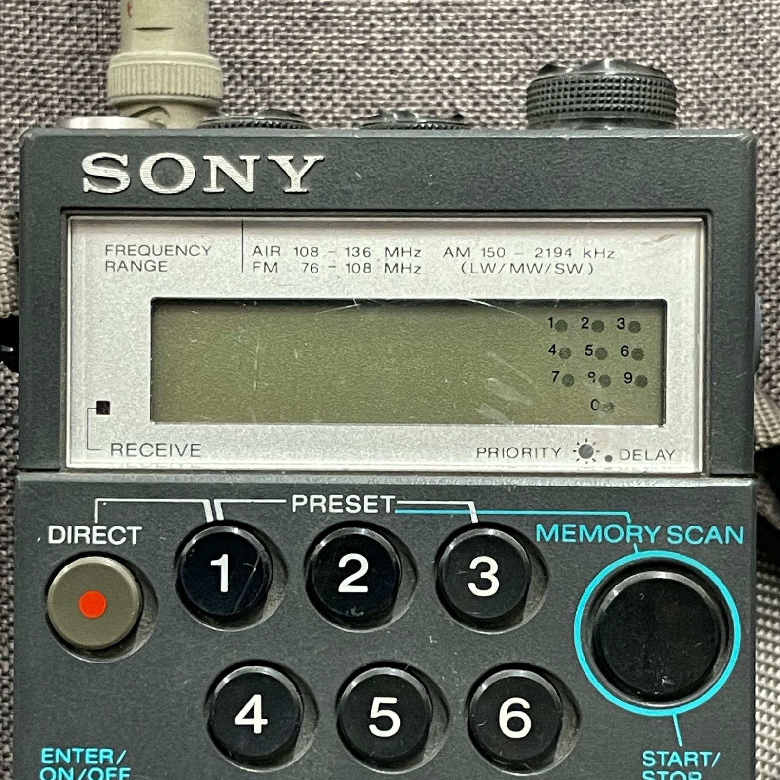 SONY AIR-7 トランシーバー ジャンク SONY AIR-7 トランシーバー ジャンク - メルカリ