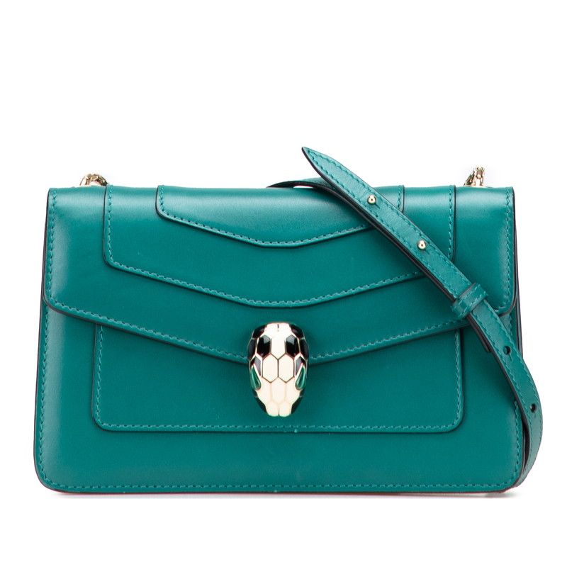 VLGARI　ブルガリ　セルペンティ　チェーンバッグ　ハンドバッグ　ショルダー BVLGARI ブルガリ セルペンティ ショルダーバッグ カーフ