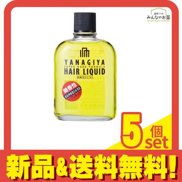 柳屋 ヘアリキッド 微香性シトラス 240mL 5個セット まとめ売り